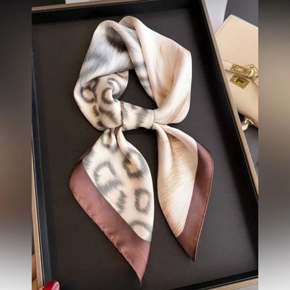 Animal Print Neck Scarf A1592